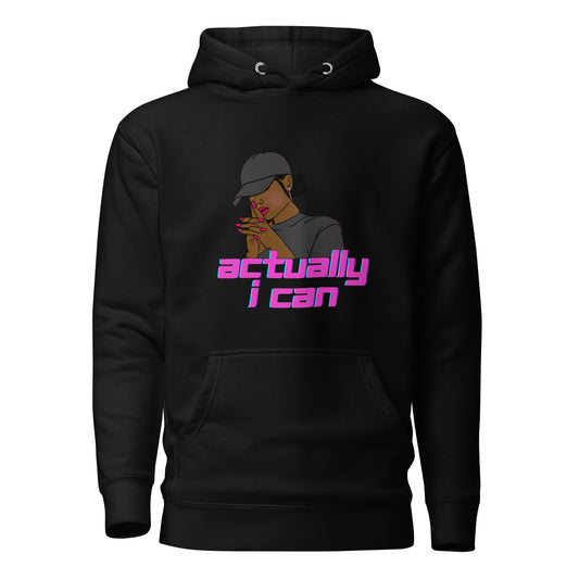 Actually I can Hoodie