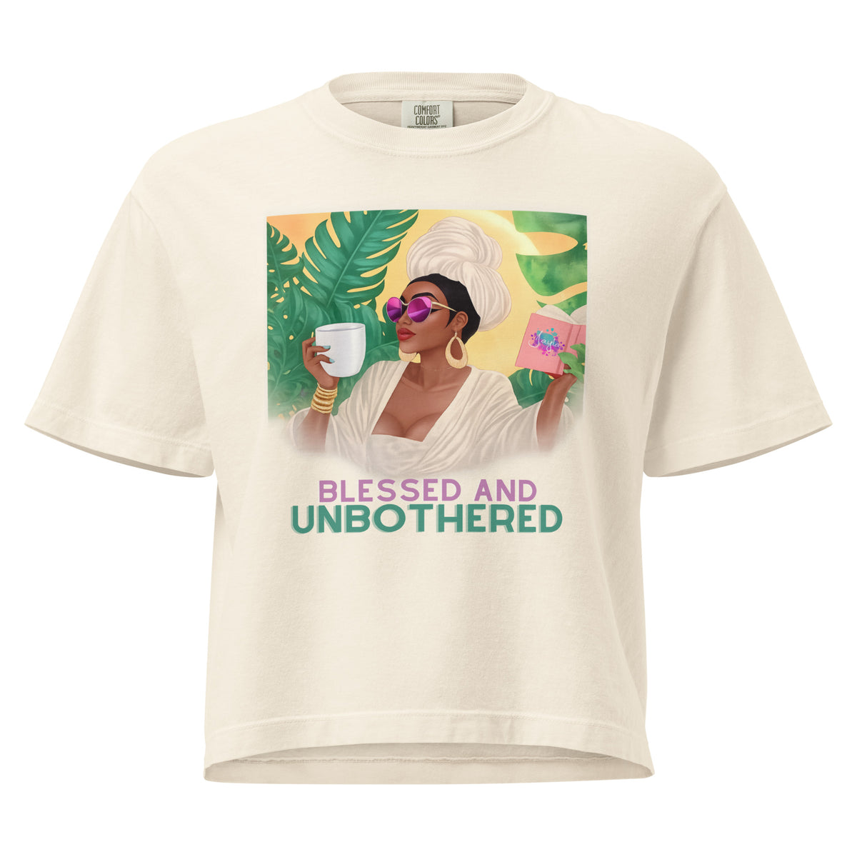 blessed and unbothered graphic tee peace of mind shirt neutral aesthetic faith based t shirt women

