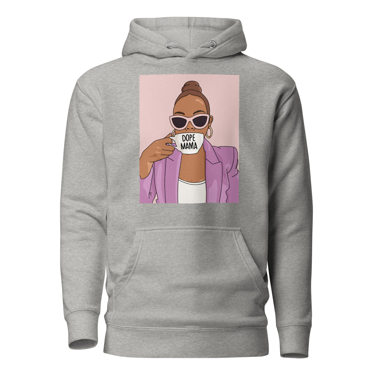 Dope Mom Hoodie- Pink
